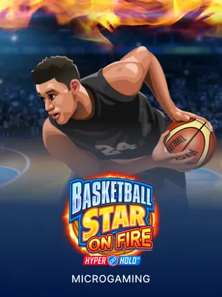 Basketball Star on Fire