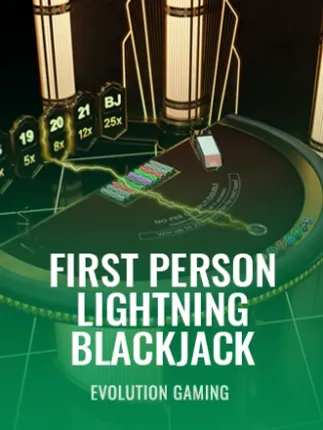 First Person Lightning Blackjack